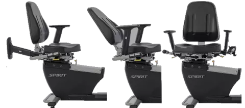 SPIRIT CRS800S Recumbent Stepper Fitness Equipment Broker PT Rehab Machines